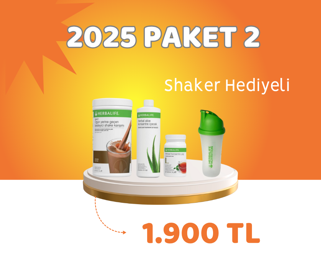2025 Paket 2 - Shaker Hediyeli